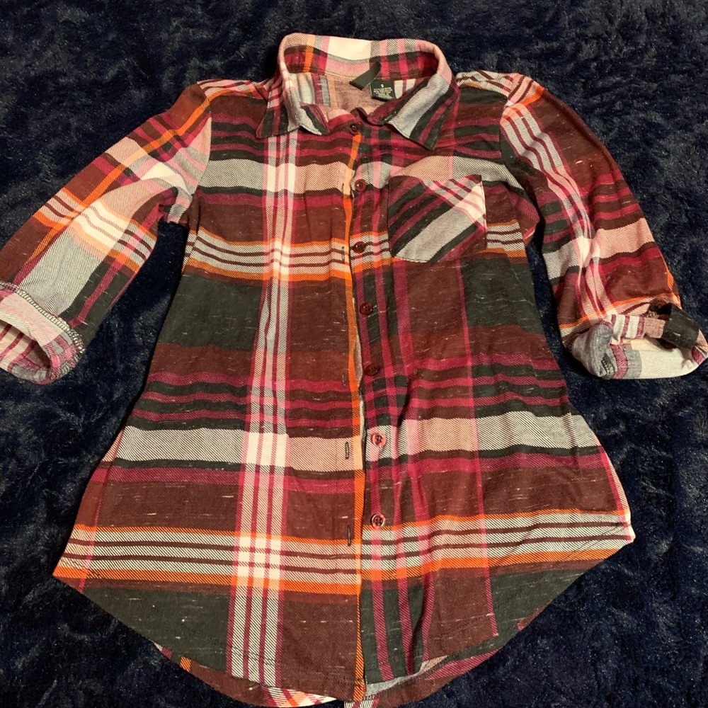 Long sleeve flannel